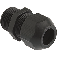 1.5 mm Pitch Thread and 15 mm Thread Length Metric Cable Gland for 3.9 to 6.0 mm Diameter Cable