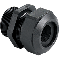 1 mm Pitch Thread and 10 mm Thread Length Metric Cable Gland for 2.5 to 3.5 mm Diameter Cable (1540.08.035)