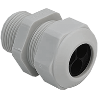 1.5 mm Pitch Thread and 12 mm Thread Length Metric Cable Gland for 2.5 to 4.0 mm Diameter Cable