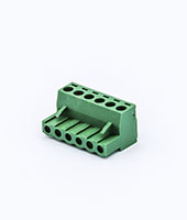 6 Pole and 5 mm Pitch PCB Plug (P-100-50006)