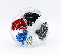 0.50 to 2.5 mm² Wire Size Insulated Wire Ferrule in Assortment Box (163050)