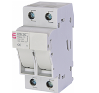 2 Pole, 18 to 8 AWG Wire Size, and Class CC Fuse Holder