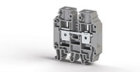 12.00 mm Width and 52.80 mm Height Gray Terminal Block