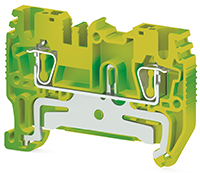 5.15 mm Width and 52.50 mm Height Yellow-Green Terminal Block