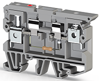 8.00 mm Width and 60.00 mm Height Gray Terminal Block (KL351219)