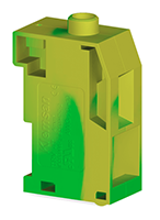 12.00 mm Width Yellow-Green Terminal Block