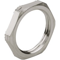 Brass Leadfree M12x1.5 and 15 Millimeter (mm) Wrench Size EMC Locknut