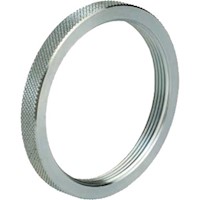 Brass G 3" and 105 Millimeter (mm) Wrench Size Locknut