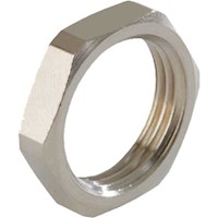 Brass M20x1.5 and 24 Millimeter (mm) Wrench Size Thick-walled Version Locknut