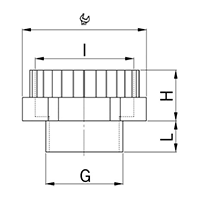 3755.20.25 Lightgrey Polyamide M20x1.5 to M25x1.5 Extension secondary