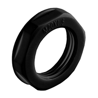 8245.50 Polyamide (PA) M50x1.5 and 59 Millimeter (mm) Wrench Size Black RAL 9005 Locknut primary