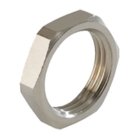 8300.21 Brass Pg 21 and 32 Millimeter (mm) Wrench Size Thick-walled Version Locknut primary