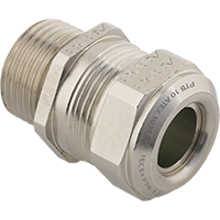 1.5 mm Pitch Thread and 12 mm Thread Length Metric Cable Gland for 3.0 to 7.0 mm Diameter Cable (EX1126.17.070)