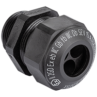 1.5 mm Pitch Thread and 13 mm Thread Length Metric Cable Gland for 6.0 to 7.0 mm Diameter Cable