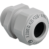 1.5 mm Pitch Thread and 13 mm Thread Length Metric Cable Gland for 12.5 to 16.0 mm Diameter Cable (EX1571.25.160)