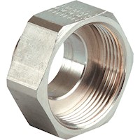 Brass M25x1.5 to M32x1.5 Ex e II Extension