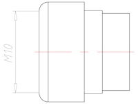 6 Millimeter (mm) Diameter NBR Without Drilled Hole Sealing Insert