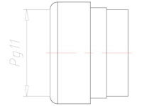 12 Millimeter (mm) Diameter NBR Without Drilled Hole Sealing Insert
