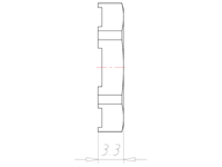 Brass Pg 7 and 15 Millimeter (mm) Wrench Size EMC Locknut