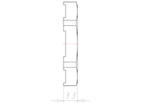 Brass Pg 9 and 18 Millimeter (mm) Wrench Size EMC Locknut