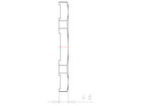 Brass Pg 29 and 41 Millimeter (mm) Wrench Size EMC Locknut