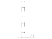 Brass Pg 36 and 50 Millimeter (mm) Wrench Size EMC Locknut
