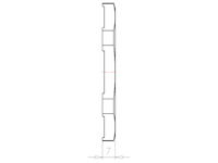 Brass M63x1.5 and 70 Millimeter (mm) Wrench Size EMC Locknut