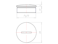 Brass 10 Millimeter (mm) Thread PG29 with o-ring NBR Sealing Screw