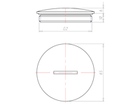 Brass 6 Millimeter (mm) Thread G 2? with o-ring NBR Sealing Screw