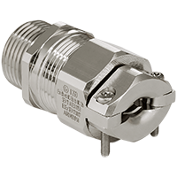 1.5 mm Pitch Thread and 12 mm Thread Length Metric Cable Gland for 3.0 to 7.0 mm Diameter Cable (EX1826.17.070)