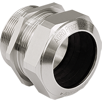1.5 mm Pitch Thread and 10 mm Thread Length Metric Cable Gland for 3.5 to 5.0 mm Diameter Cable (W1100.12.95.050)