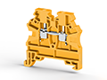 5.00 mm Width and 44.20 mm Height Yellow Terminal Block