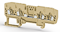 5.00 mm Width and 81.40 mm Height Beige Terminal Block (KL326100)