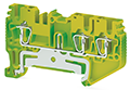 5.15 mm Width and 65.40 mm Height Yellow-Green Terminal Block