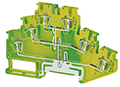 5.15 mm Width and 101.00 mm Height Yellow-Green Terminal Block