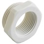 Polyamide (PA) M25x1.5 to M20x1.5 with 29 Millimeter (mm) Wrench Size Lightgrey RAL 7035 Reduction Flange