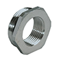 3500.17.10 Brass M16x1.5 to M10x1.5 and 18 Millimeter (mm) Wrench Size Reduction Flange Primary