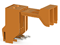 22.00 mm Width and 46.00 mm Height Orange Terminal Block