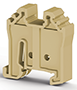 26.85 mm Height Beige End Stopper