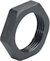 Polyamide (PA) M20x1.5 and 26 Millimeter (mm) Wrench Size Black RAL 9005 Locknut