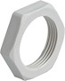 Polyamide (PA) M25x1.5 and 32 Millimeter (mm) Wrench Size Lightgrey RAL 7035 Locknut