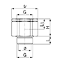 2410.20 Brass M20x1.5 Universal Swivel Adapter secondary