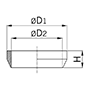 5030.013.014 Connectors US-P 14 Millimeter (mm) Outer Diameter PTFE Sealing secondary