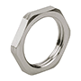 8000.50LF Brass Leadfree M50x1.5 and 55 Millimeter (mm) Wrench Size Locknut primary
