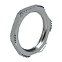 8012.85 Brass M12x1.5 and 15 Millimeter (mm) Wrench Size EMC Locknut primary