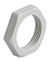 8250 Polyamide (PA) M50x1.5 and 60 Millimeter (mm) Wrench Size Lightgrey RAL 7035 Locknut primary