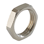 8300.13 Brass Pg 13 and 24 Millimeter (mm) Wrench Size Thick-walled Version Locknut primary