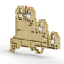 6.00 mm Width and 74.30 mm Height Beige Terminal Block