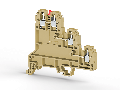 6.00 mm Width and 74.30 mm Height Beige Terminal Block