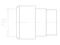 Without Drilled Hole FPM Insert Sealing
